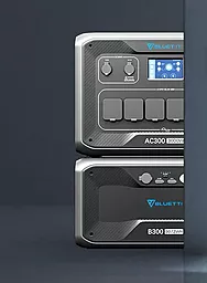Зарядная станция Bluetti AC300 3000W + аккумуляторный модуль B300 3072Wh - миниатюра 15