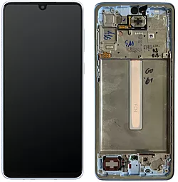 Дисплей Samsung Galaxy A33 A336 з тачскріном і рамкою, оригінал, Blue