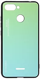 Чехол BeCover Gradient Glass Xiaomi Redmi 6 Green-Blue (703579)