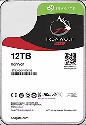 Жорсткий диск Seagate IronWolf NAS 12TB 7200rpm 256MB (ST12000VN0008)
