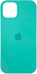 Чехол Silicone Case Full для Apple iPhone 13 Pro Max Azure - миниатюра 1