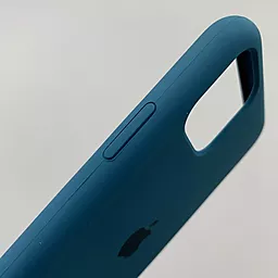 Чехол Silicone Case Full для Apple iPhone 13 Pro Max Blue Cobalt - миниатюра 3
