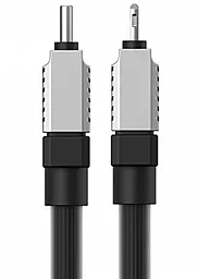 Кабель Baseus USB PD CoolPlay Series 20w 3a USB Type-C - Lightning cable black (CAKW000001) - миниатюра 2