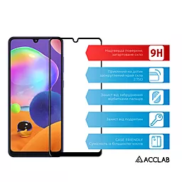 Защитное стекло ACCLAB Full Glue Samsung A315 Galaxy A31  Black (1283126508578) - миниатюра 2