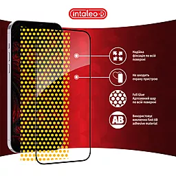 Защитное стекло Intaleo Full Glue для Apple iPhone 14 Pro Max  Черный (1283126542107) - миниатюра 7