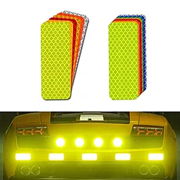 Світловідбиваюча наліпка Reflective Warning Strip Tape  Yellow - мініатюра 3