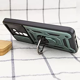 Ударопрочный чехол Camshield Serge Ring for Magnet для Xiaomi Redmi Note 8 Pro Зеленый  - миниатюра 5