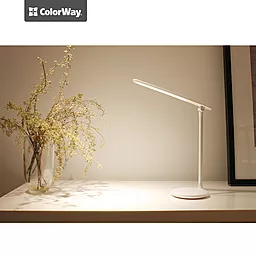 Настольная LED лампа ColorWay CW-DL02B-W - миниатюра 9
