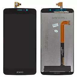 Дисплей Zopo ZP952 Speed 7 Plus з тачскріном, Black