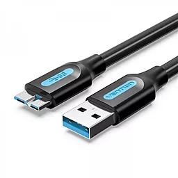 USB Кабель Vention micro USB 3.0 cable black (COPBF)