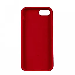 Чехол Silicone Case Full для Apple iPhone 7, iPhone 8  Red - миниатюра 2