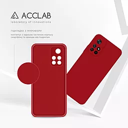 Чехол ACCLAB SoftShell для Xiaomi Poco M4 Pro 5G Red - миниатюра 5