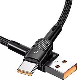 Кабель USB Essager Star 100W 7A 3M USB Type-C cable black (EXCT-XCC01) - миниатюра 3