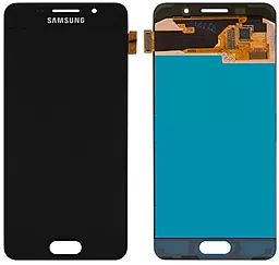 Дисплей Samsung Galaxy A3 A310 2016 с тачскрином, (OLED), Black