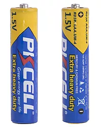 Батарейки PKCELL AAA / R03 BLISTER CARD 24шт 1.5 V - мініатюра 2