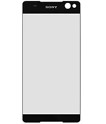 Корпусное стекло дисплея Sony Xperia C5 Ultra Dual E5533, E5506, E5563 Black