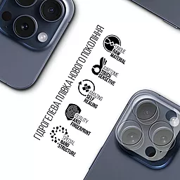 Защитная пленка ArmorStandart для камеры Apple iPhone 15 Pro Max (6 шт.) (ARM72557) - миниатюра 2