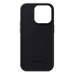 Чехол ArmorStandart FAKE Leather Case для Apple iPhone 14 Pro Black (ARM64397) - миниатюра 2