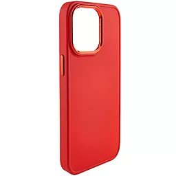 Чехол Epik TPU Bonbon Metal Style для Apple iPhone 14 Pro Red