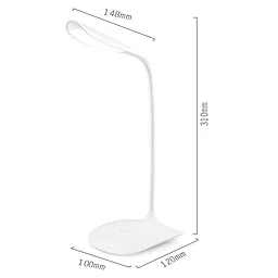 Настольная LED лампа ColorWay Portable & Flexible (CW-DL06FPB-W) - миниатюра 3