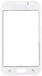 Корпусное стекло дисплея Samsung Galaxy J1 Ace J110 Dual Sim (original) White