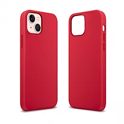 Чехол MAKE Premium Silicone для Apple iPhone 13 mini  Silicone Red
