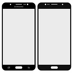 Корпусное стекло дисплея Samsung Galaxy J7 J710F, J710FN, J710H, J710M 2016 (с OCA пленкой) (original) Black
