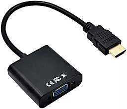 Відео перехідник (адаптер) STLab HDMI-VGA 0.15м Чорний (U-990 Pro BTC) - мініатюра 3
