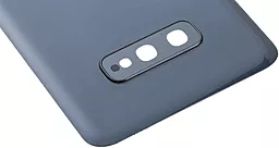 Задняя крышка корпуса Samsung Galaxy S10e 2019 G970F со стеклом камеры Original Prism Black - миниатюра 3