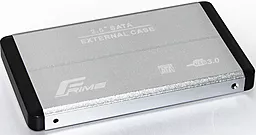 Карман для HDD Frime SATA 2.5" USB 3.0, Metal, Silver (FHE21.25U30) - миниатюра 2