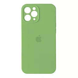 Чехол Silicone Case Full Camera для Apple iPhone 11 Pro Max Green