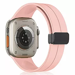 Змінний ремінець для розумного годинника Magic Lock для Apple Watch 38 mm, 40 mm, 41 mm Pink