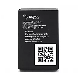 Аккумулятор Sigma mobile X-treme PQ67 (2000 mAh) 12 мес. гарантии - миниатюра 2