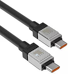 USB PD Кабель Baseus CoolPlay Series 100w 5a 2m USB Type-C - Type-C black (CAKW000301) - миниатюра 5
