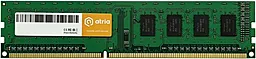 Оперативна пам'ять ATRIA 8 GB DDR3 1600 MHz (UAT31600CL11K1/8)