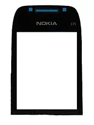 Корпусное стекло дисплея Nokia E75 Black