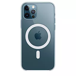 Чехол Apple Silicone Case с MagSafe iPhone 12 Pro Max Clear - миниатюра 2