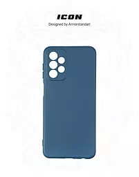 Чохол ArmorStandart ICON Case для Samsung Galaxy A23  Dark Blue (ARM61675) - мініатюра 3