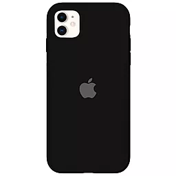 Чохол Silicone Case Full for Apple iPhone 11 Black