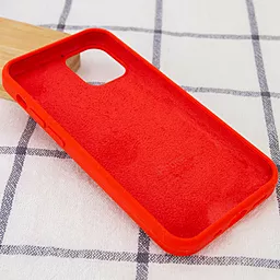 Чохол Silicone Case Full для Apple iPhone 15 Pro Red - мініатюра 3