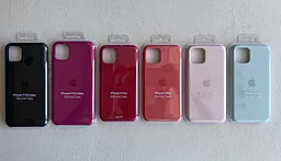 Чохол Silicone Case для Apple iPhone 11 Pro Max Red - мініатюра 5