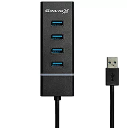 USB хаб Grand-X Travel (GH-412) - миниатюра 2