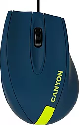 Компьютерная мышка Canyon CNE-CMS11BY Blue/Yellow
