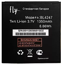 Аккумулятор Fly IQ442 Miracle / BL4247 (1350 - 1600 mAh) 12 мес. гарантии