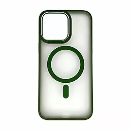 Чехол Epik Colorful Matte Case with Magsafe Apple iPhone 13 Green