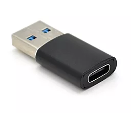 Адаптер-перехідник VEGGIEG TC-106 M-F USB-A 3.0 -> Type-C Black