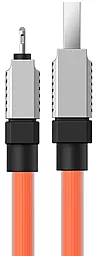 Кабель USB Baseus CoolPlay Series 12w 2.4a lightning cable orange (CAKW000407) - миниатюра 3