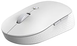 Компьютерная мышка Xiaomi Dual Mode Wireless Mouse Silent Edition (HLK4040GL) White - миниатюра 4