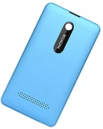 Задняя крышка корпуса Nokia 210 Asha (RM-929) Original Blue - миниатюра 2