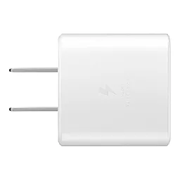 Сетевое зарядное устройство Samsung Wall Charger 45w USB-C + USB-C/USB-C cable white (EP-TA845XBEGCN) - миниатюра 3